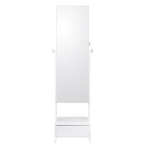 Grand Lumière Lockable LED Jewelry Armoire